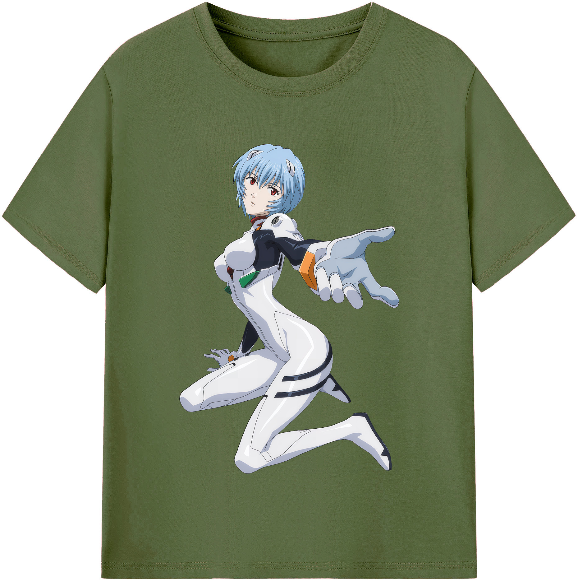 （画像用） EVA 新世紀エヴァンゲリオン 綿100％半袖Tシャツ（フロントプリント）